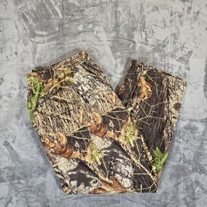 Wildfowler Outfitter Camo Camouflage Cargo Pants Size XL Mossy Oak